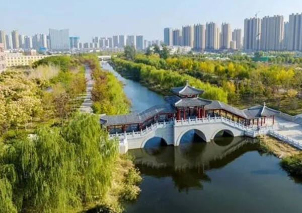 “公益体彩在身边”系列报道（二）：体彩公益金倾力打造菏泽环堤“智慧”健身公园(图1)