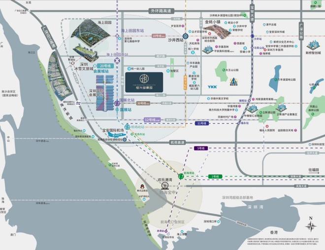 【深圳恒兴御景园是哪个开发商】-恒兴御景园65㎡-138㎡户型图(图1)