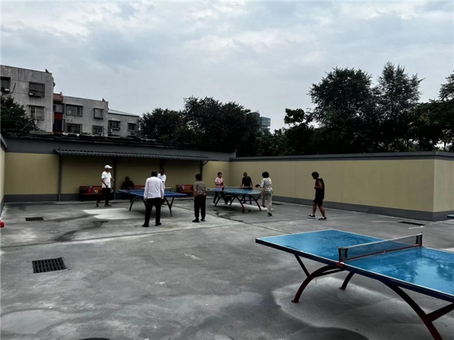 党建引领解民忧废弃空地变身新乒乓乐园育菲园社区(图4)