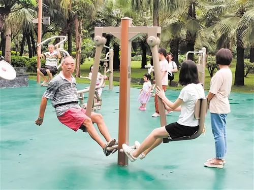 今年南宁今年落实100套健身路径！快锻炼去吧(图1)