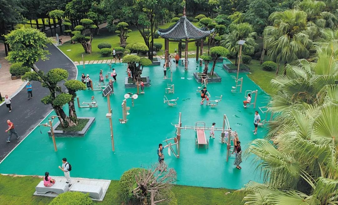 今年南宁今年落实100套健身路径！快锻炼去吧(图3)