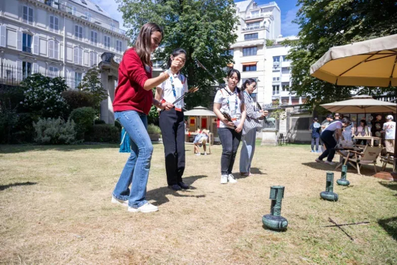 Kaiyun（中国体育）：全民健身日：在“中国之家”体验运动乐趣(图3)