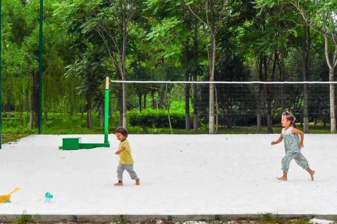 太牛了！通州这个公园升级堪比游乐场！露营、沙滩排球、飞盘……(图4)