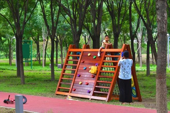 太牛了！通州这个公园升级堪比游乐场！露营、沙滩排球、飞盘……(图8)