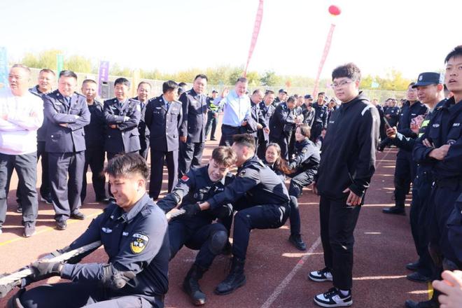 凝心聚力燃动警营石嘴山市第六届警体运动会火热开赛(图2)