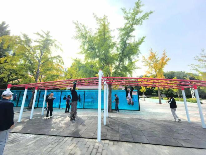 Kaiyun体育网站：焕新升级！亢山广场打造全龄友好健身场地(图4)