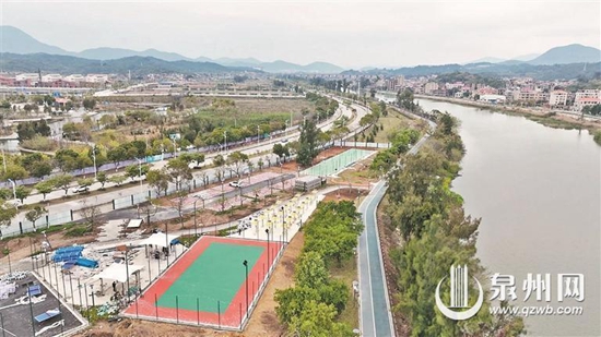 洛江智慧体育公园预计本月中旬完工(图1)