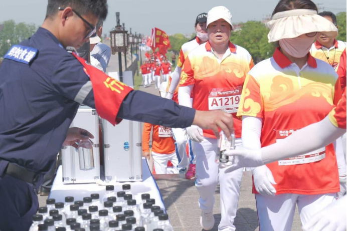 Kaiyun（中国体育）：徽煌之路逐梦江淮2025安徽省全民健身徒步大会淮南站开幕(图8)