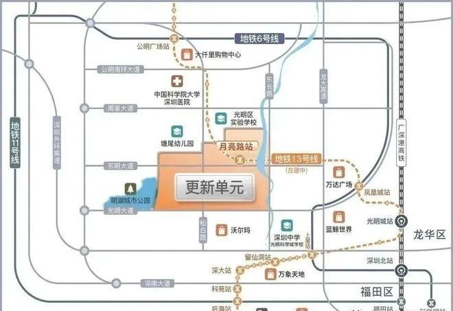 2025年深圳市光明凤凰城华润润宏城二期2-12地块备案为：润臻园(图17)