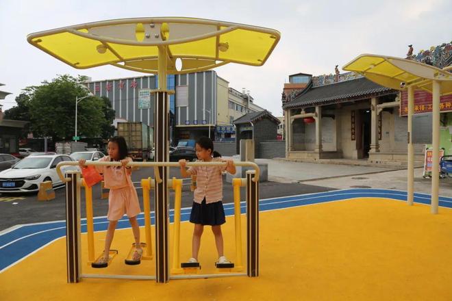 Kaiyun（中国体育）：田新社区全新“黄金”健身路径正式启用！(图5)