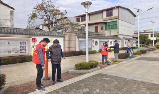 洲头乡：设施“建”到心坎上运动“燃”在乡野间(图1)