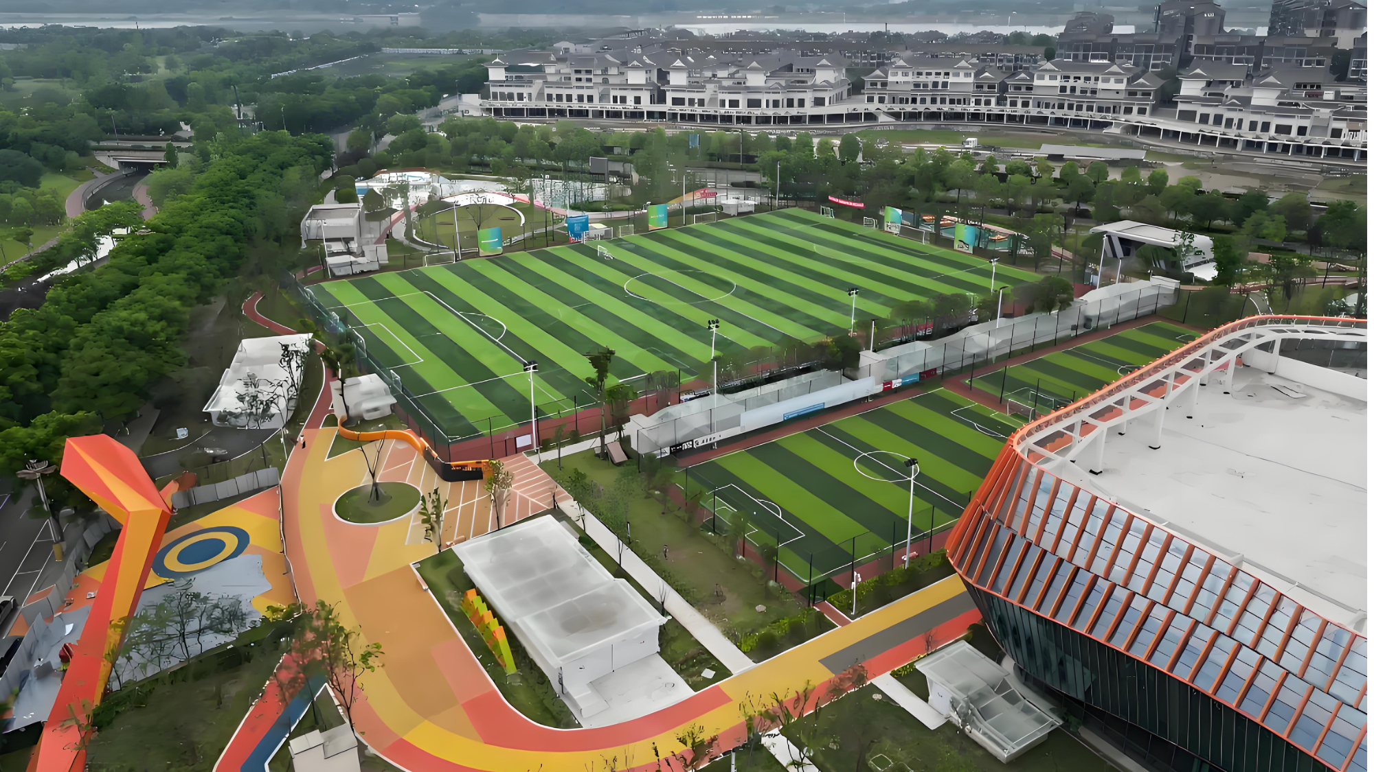 构建“15分钟健身圈”锻炼自由在眉山东坡成为现实(图1)