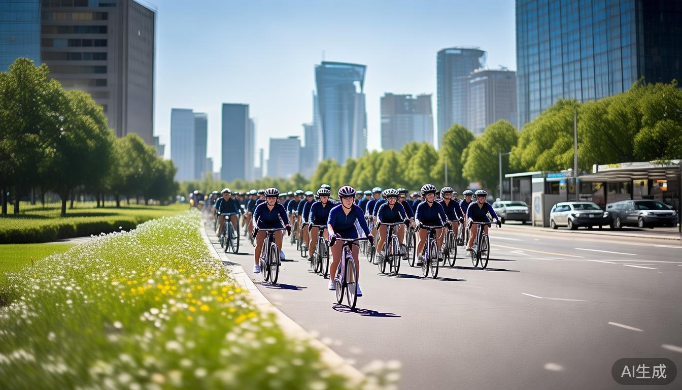 四条特色路线同步开启！这场冬季骑行如何让千名职工畅享运动与自然的双重乐趣？(图8)