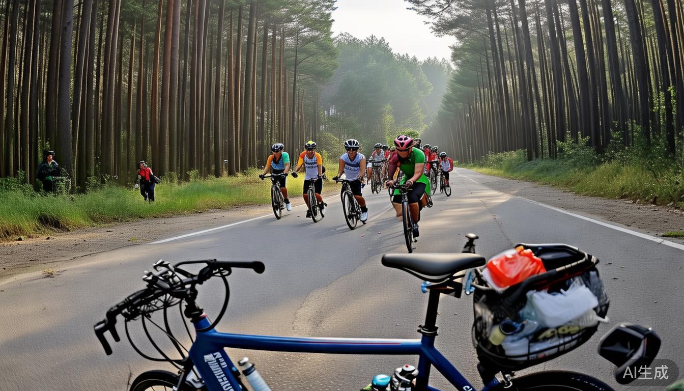 四条特色路线同步开启！这场冬季骑行如何让千名职工畅享运动与自然的双重乐趣？(图3)