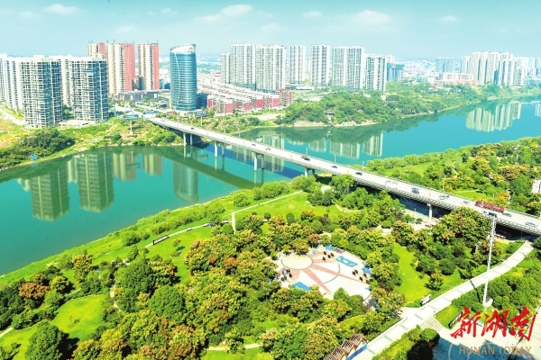 Kaiyun体育网站：实干担当·新化篇梅山风景满目春@湖南日报(图1)