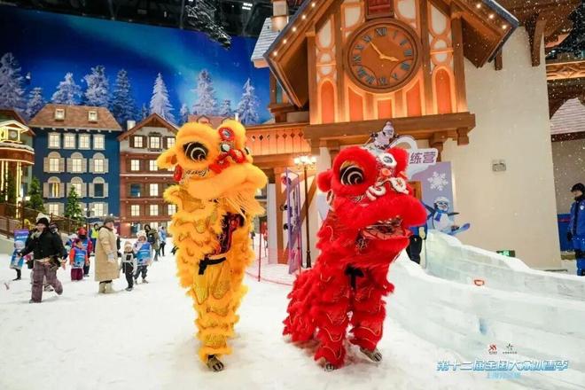 Kaiyun体育网站：陈芋汐、诸韵颖助力全民冰雪热第十二届全国大众冰雪季上海分会场启动(图4)