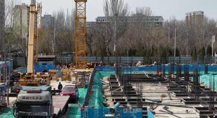 灵武市全民健身中心项目加快推进年内投入使用(图2)